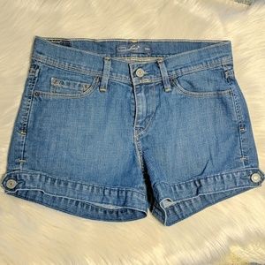 Levi's Denim Jean Shorts Size 0